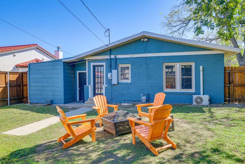 Fire Pit and Small-Town Charm San Angelo Getaway!